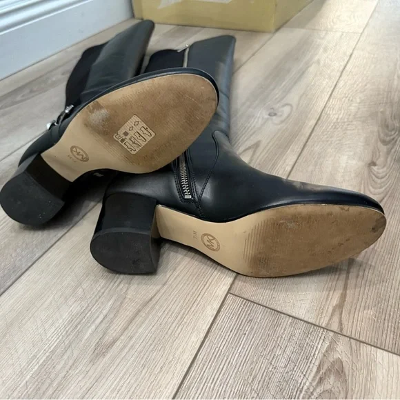 Michael Kors Black Over the Knee Boots - Picture 7 of 9